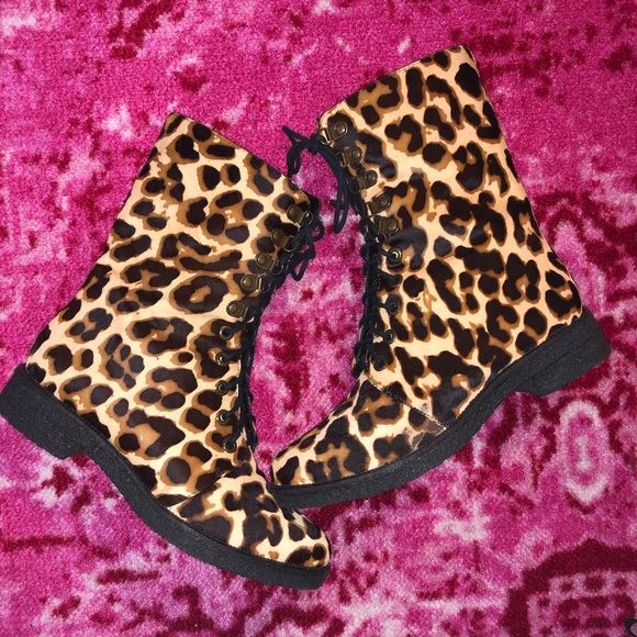 diane von furstenberg combat boots